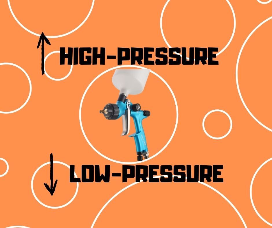 High vs Low Pressure Spray Paint: What's The Difference?